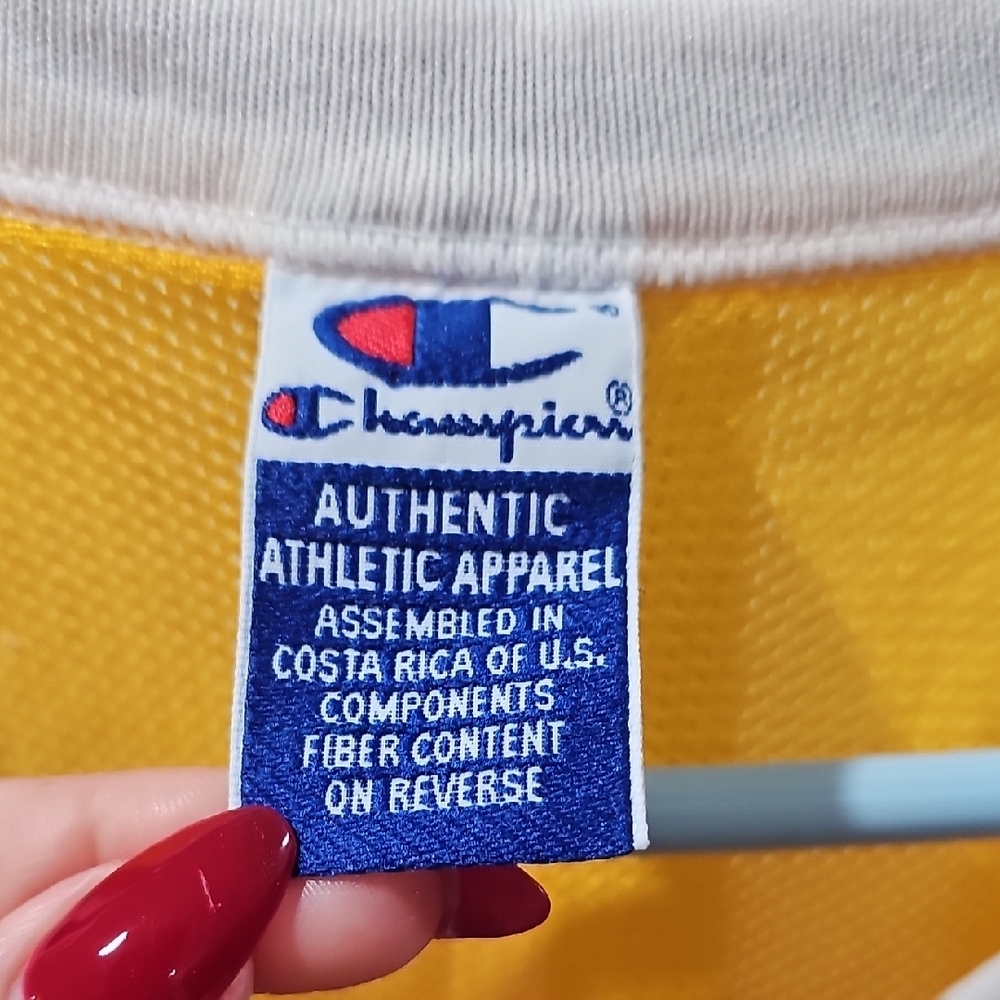 Champion Lakers Gold and Purple VINTAGE 2000'S - Picture 4 of 6